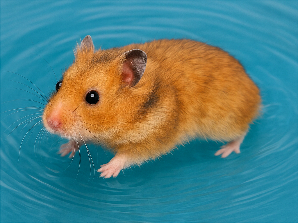 A los hamsters les gusta el agua_2