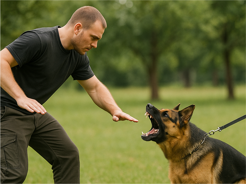 Adiestramiento canino de agresividad