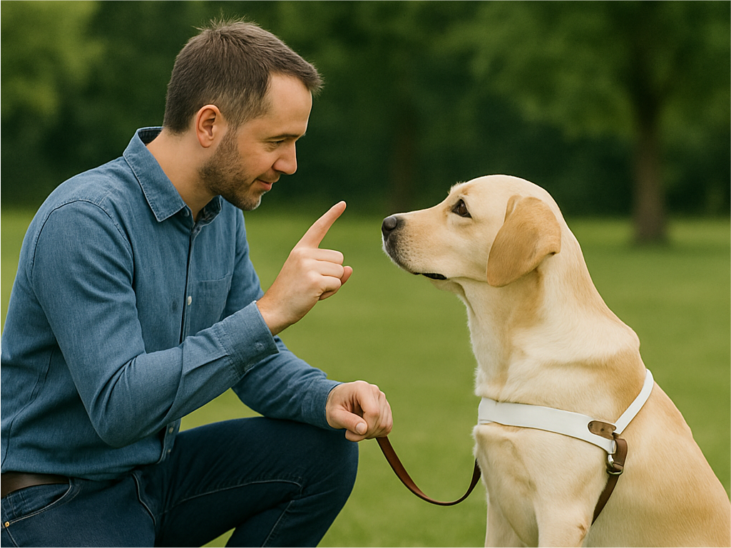 Adiestramiento de perros para ciegos