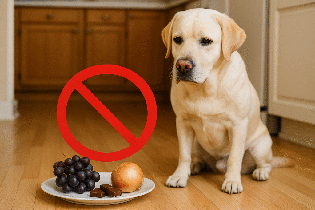 Alimentos prohibidos para perros labradores