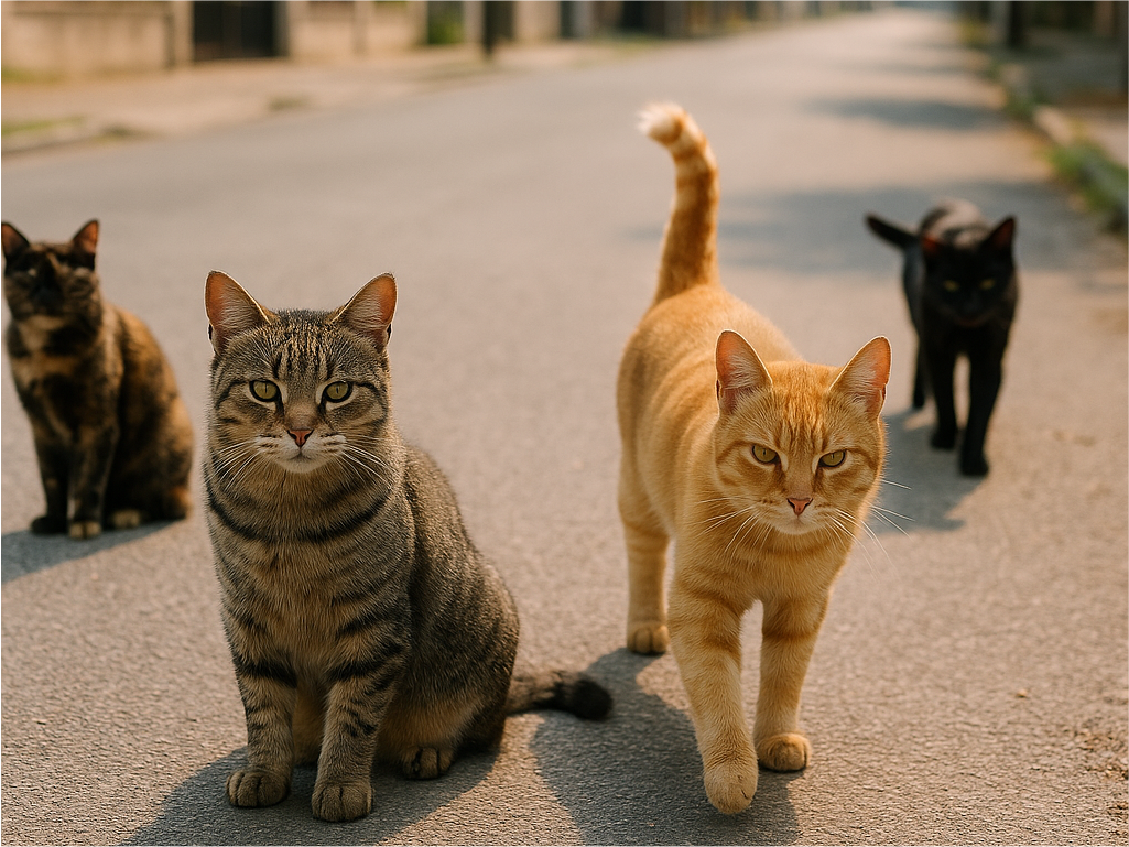 Comportamiento de los gatos callejeros_2