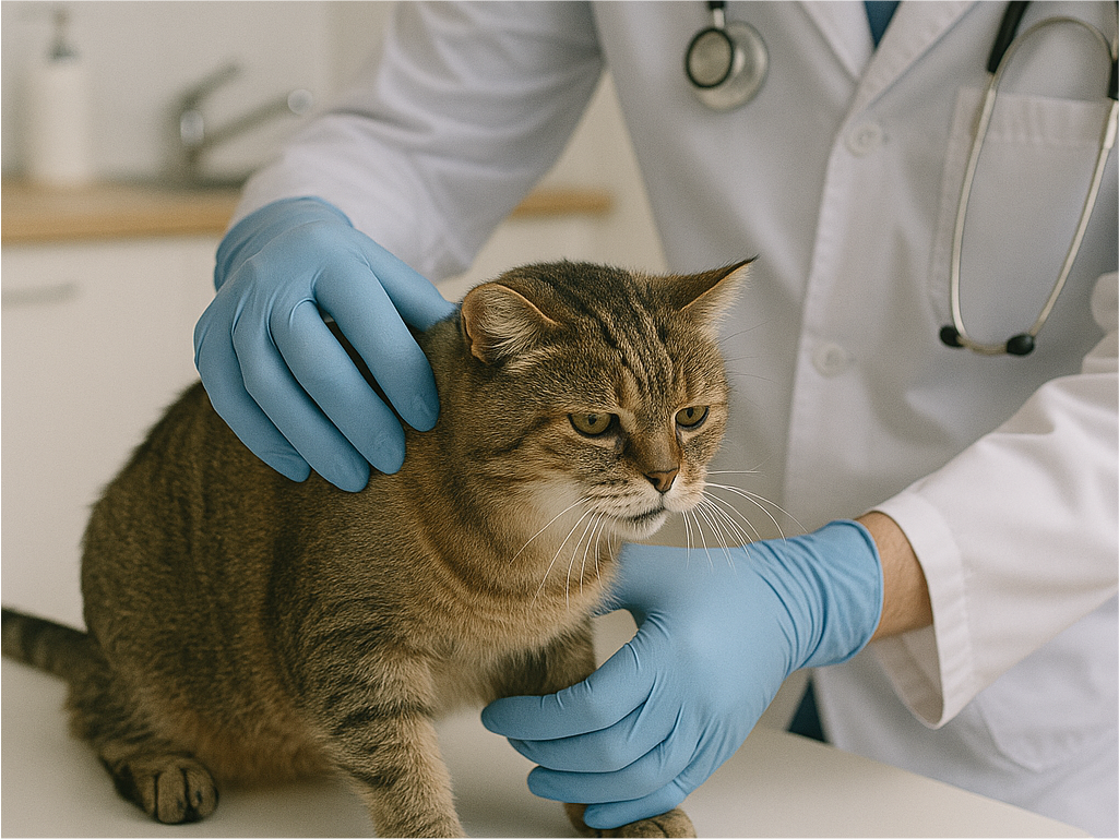 Dolor en las articulaciiones de los gatos mayores