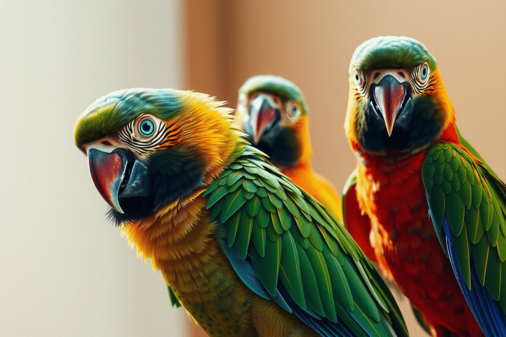 Tipos de loros para tener en casa