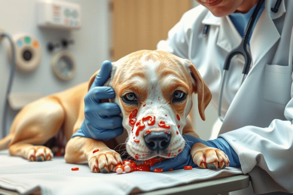 Tratamiento para vomitos en perros