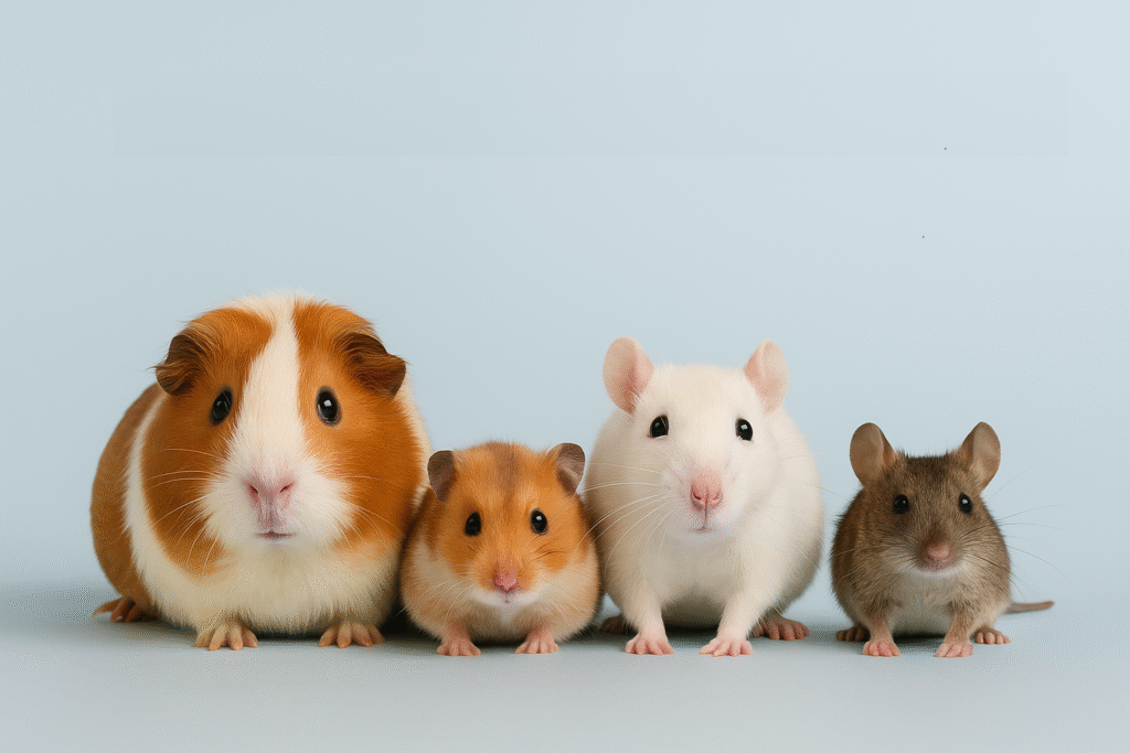 Roedores para tenenr en casa