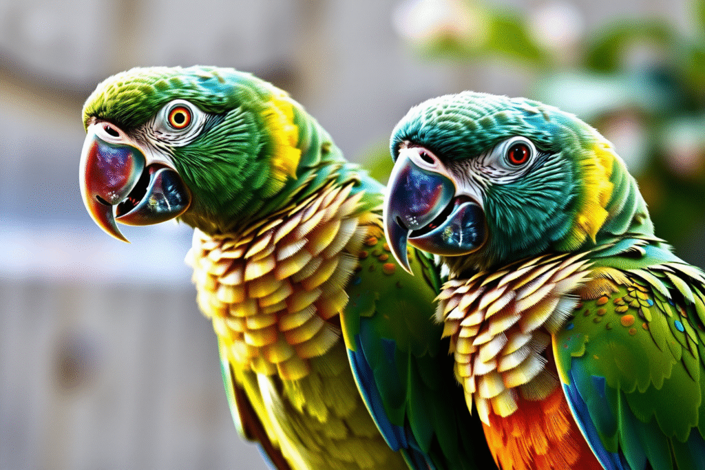 Pajaros pericos australianos